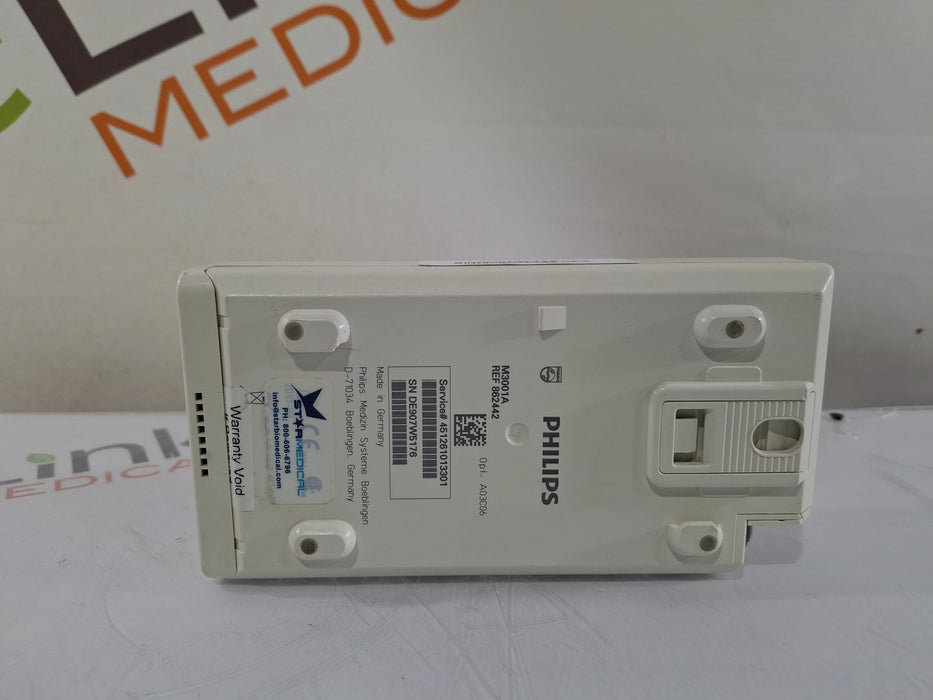 Philips M3001A-A03C06 Masimo SpO2, NIBP, ECG, Temp, IBP MMS Module