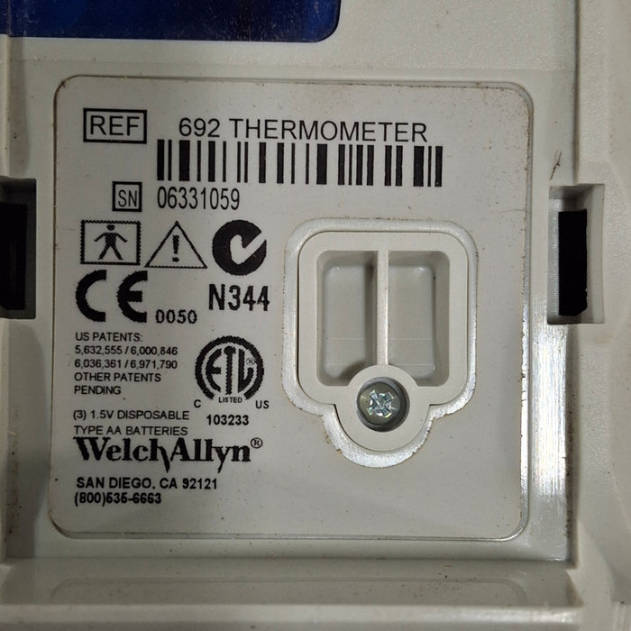 Welch Allyn SureTemp Plus 692 Thermometer