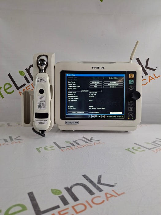 Philips SureSigns VS4 Vital Signs Monitor