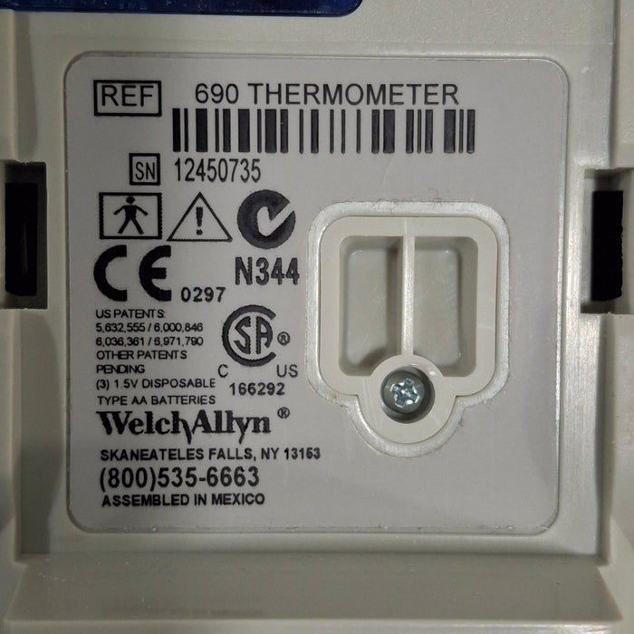 Welch Allyn SureTemp Plus 690 Thermometer