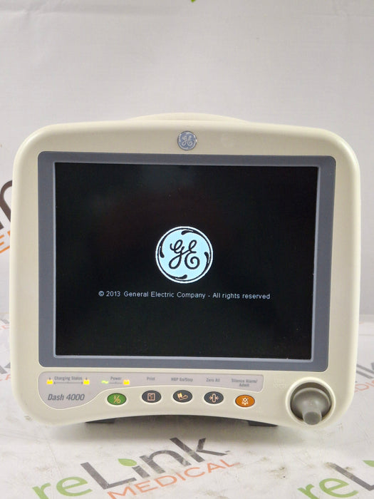 GE Healthcare Dash 4000 - GE/Nellcor SpO2 Patient Monitor