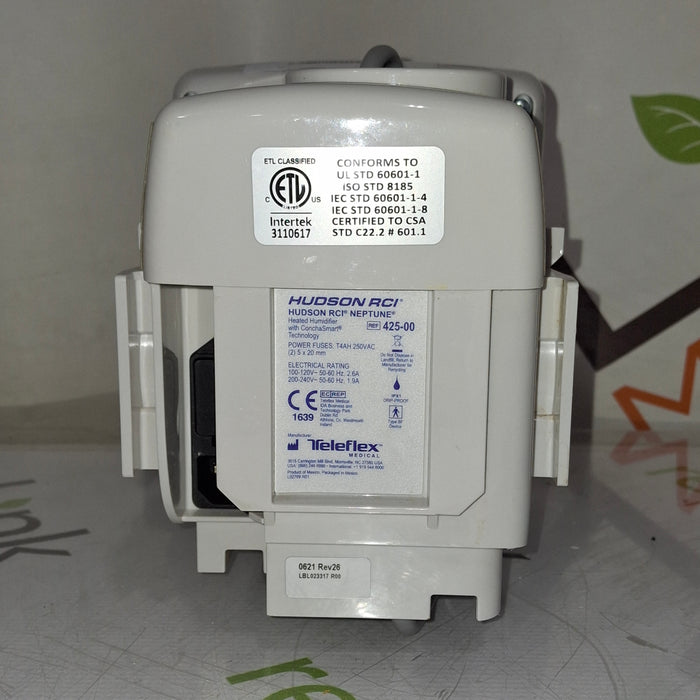 Teleflex Medical Hudson RCI Neptune Heated Humidifier