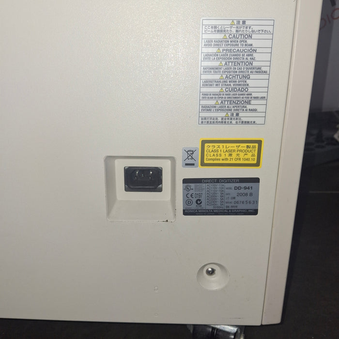 Konica Minolta Regius 190 CR Reader