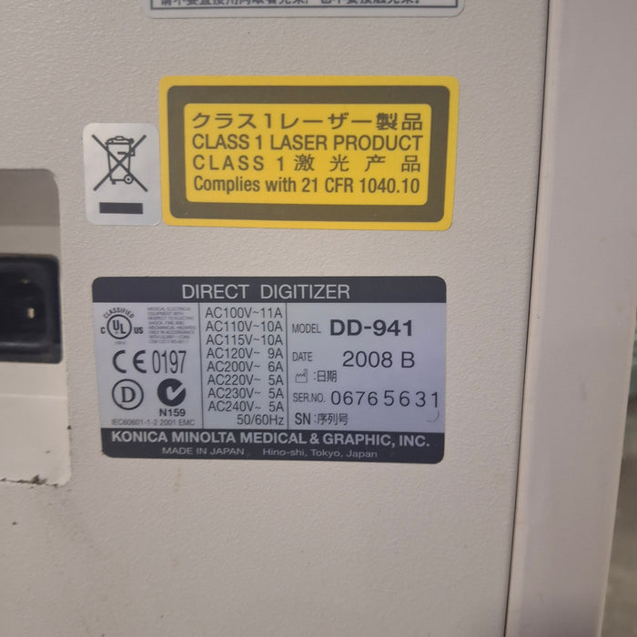 Konica Minolta Regius 190 CR Reader