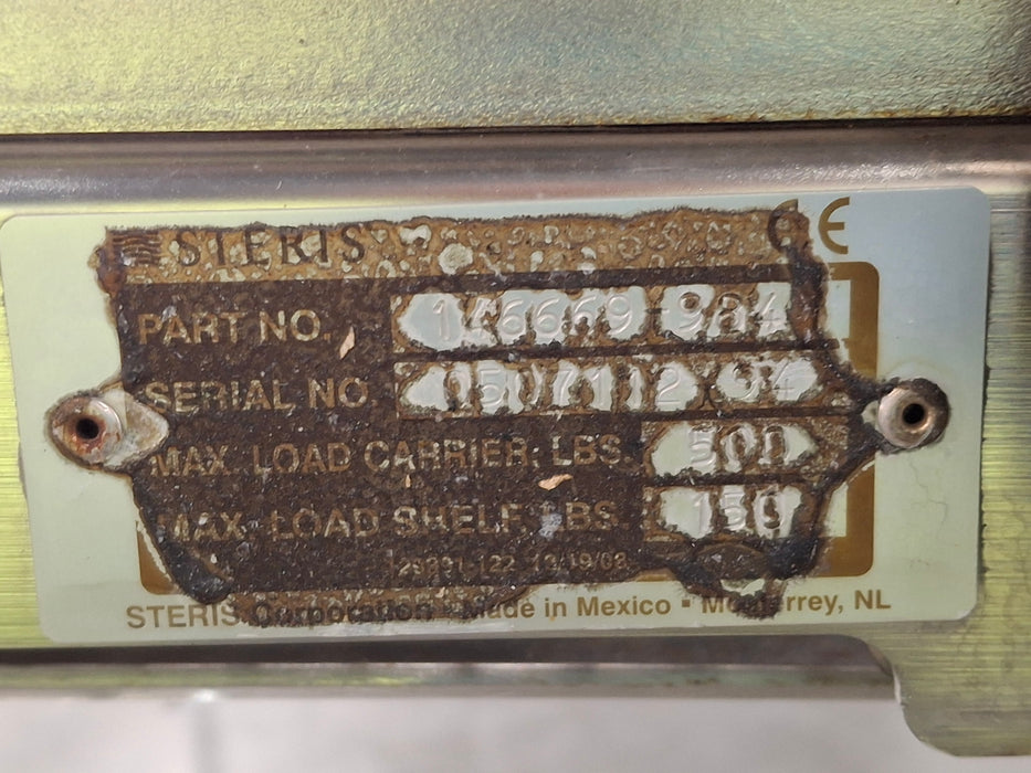 Steris 146669 Amsco Sterilizer Loading Cart