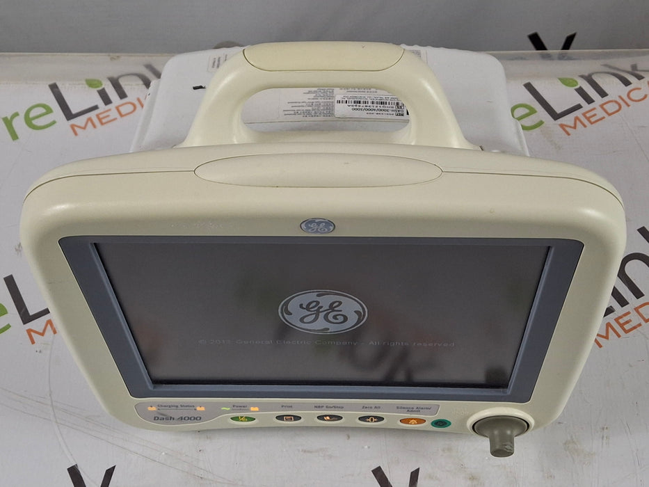 GE Healthcare Dash 4000 - GE/Nellcor SpO2 Patient Monitor