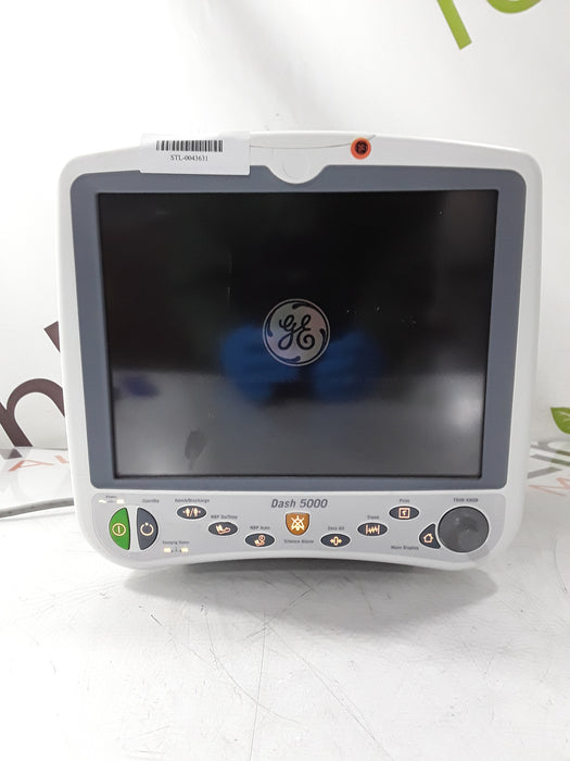 GE Healthcare Dash 5000 - GE/Nellcor SpO2 Patient Monitor