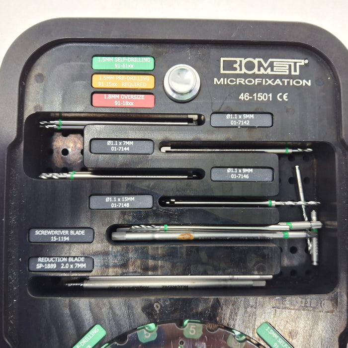 Biomet, Inc. TraumaOne Lorenz Plating System Midface Screws, 1.5mm