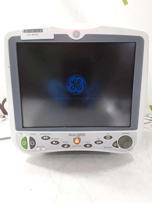 GE Healthcare Dash 5000 - GE/Nellcor SpO2 Patient Monitor
