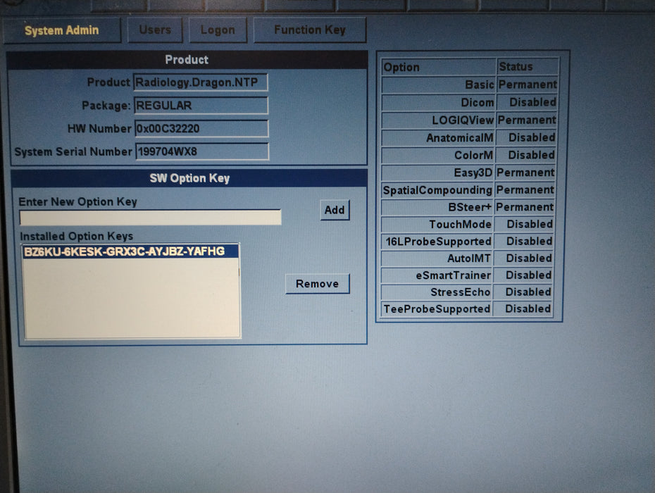 GE Healthcare Logiq e Ultrasound