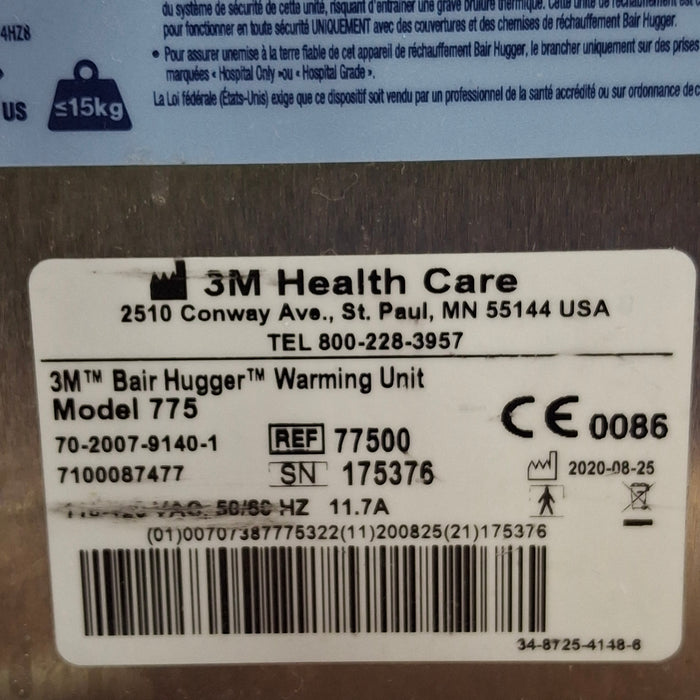 3M Bair Hugger 775 Patient Warmer