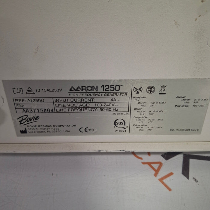 Bovie Aaron 1250 Electrosurgical Unit