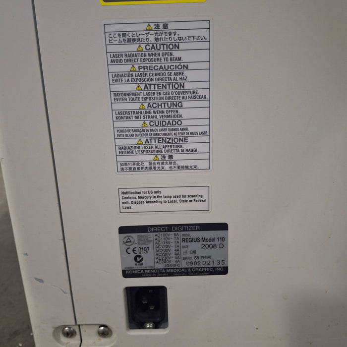 Konica Minolta Regius 110 CR Reader