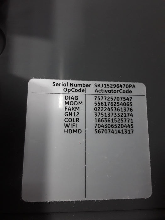 GE Healthcare MAC 5500 HD ECG without CAM Module