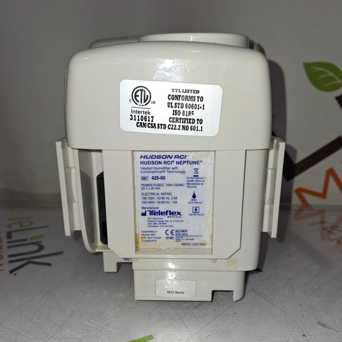 Teleflex Medical Hudson RCI Neptune Heated Humidifier