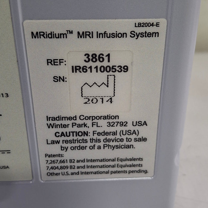Iradimed MRidium 3860+ w/3861 MRI Infusion Pump