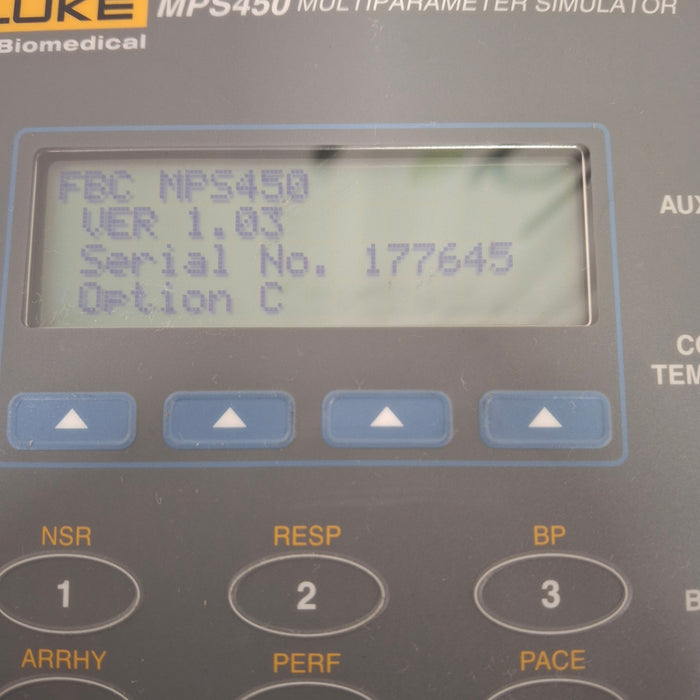 Fluke MPS450 Multiparameter Simulator