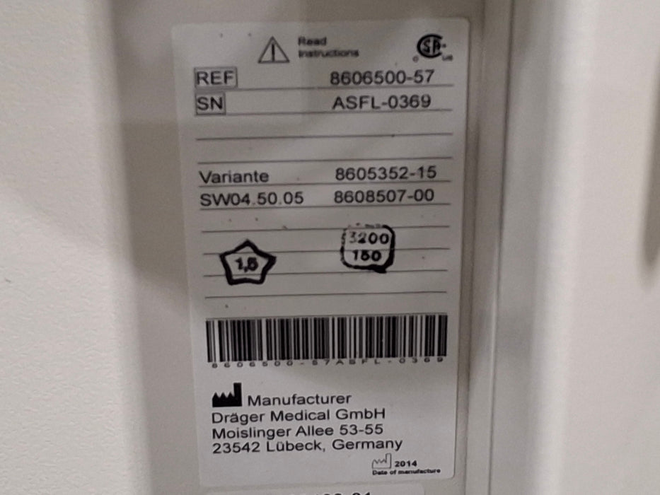 Draeger Medical Apollo Anesthesia System