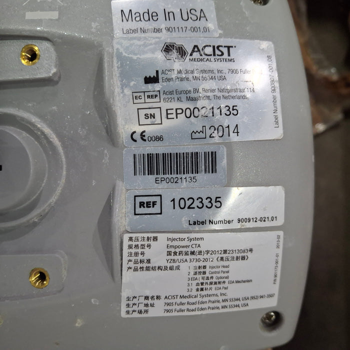 ACIST Empower CTA Dual Head Injector