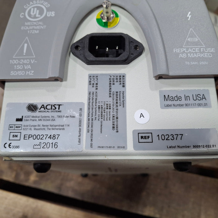 ACIST Empower CTA Dual Head Injector