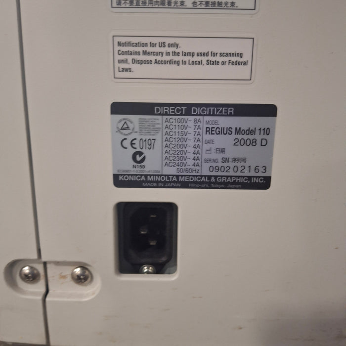 Konica Minolta Regius 110 CR Reader