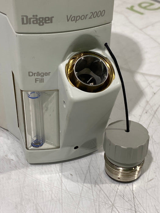 Draeger Medical Vapor 2000 Sevoflurane Vaporizer