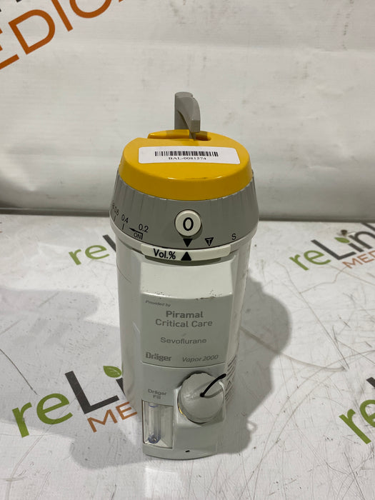 Draeger Medical Vapor 2000 Sevoflurane Vaporizer