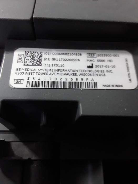 GE Healthcare MAC 5500 HD ECG without CAM Module
