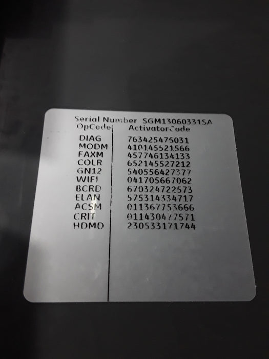 GE Healthcare MAC 5500 HD ECG without CAM Module