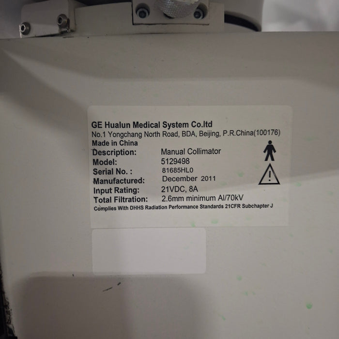 GE Healthcare Optima XR200 Portable X-ray