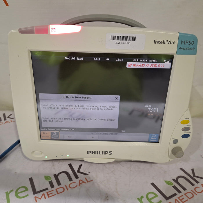 Philips IntelliVue MP50 - Anesthesia Patient Monitor