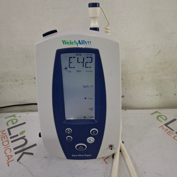 Welch Allyn Spot 420 - NIBP, Temp, Nellcor SpO2 Vital Signs Monitor