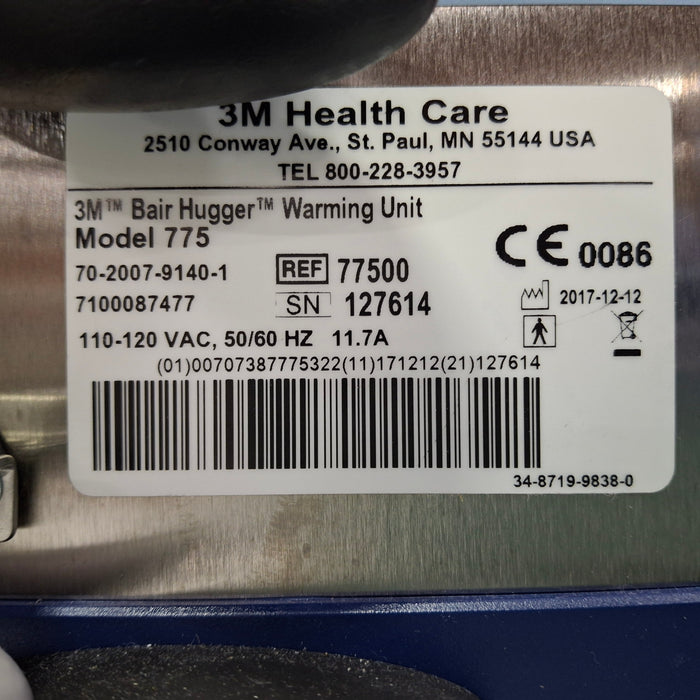 3M Bair Hugger 775 Patient Warmer