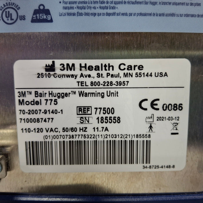 3M Bair Hugger 775 Patient Warmer