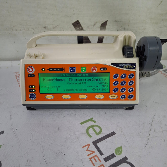 Smiths Medical Medfusion 3500 Version 4 Syringe Infusion Pump