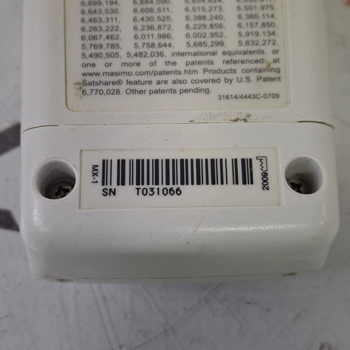 Masimo Radical 7 Pulse Oximeter w/ Base