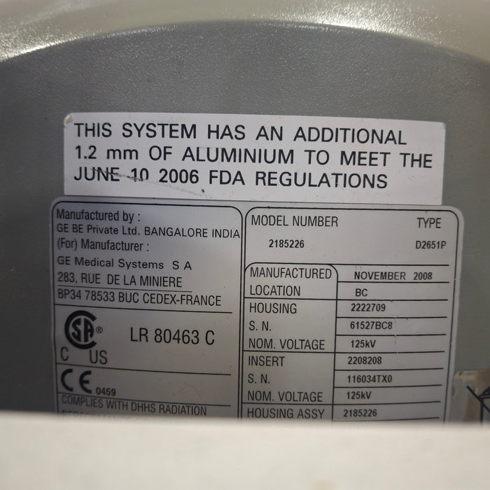 GE Healthcare AMX 4 Plus Portable X-Ray Unit