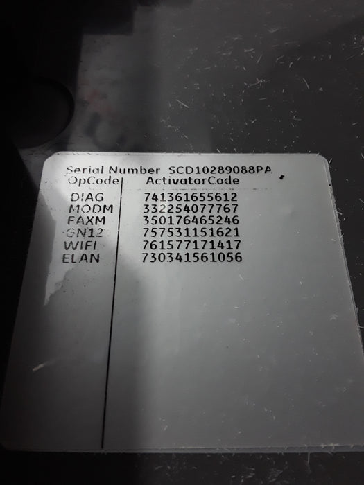 GE Healthcare MAC 5500 ECG without CAM Module