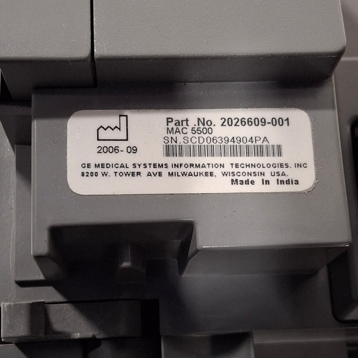 GE Healthcare MAC 5500 ECG with CAM Module
