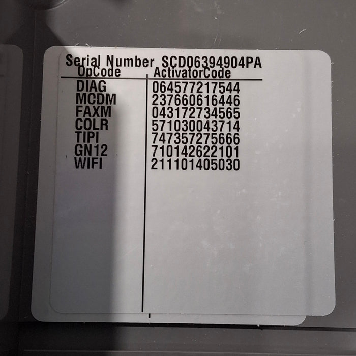 GE Healthcare MAC 5500 ECG with CAM Module