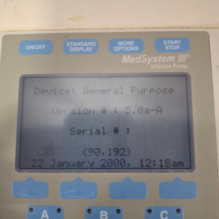 CareFusion Medsystem III 2865 Infusion Pump