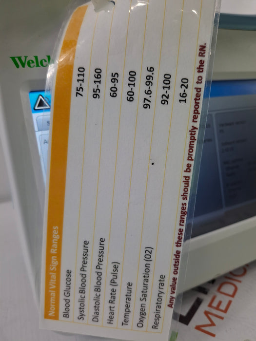 Welch Allyn Connex 6800 68MXTX - Masimo SpO2, SureTemp Vital Signs Monitor