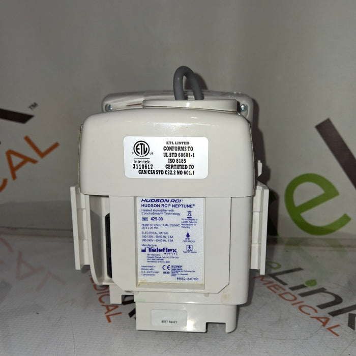 Teleflex Medical Hudson RCI Neptune Heated Humidifier