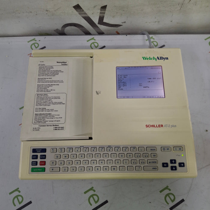 Welch Allyn Schiller AT-2 Plus ECG