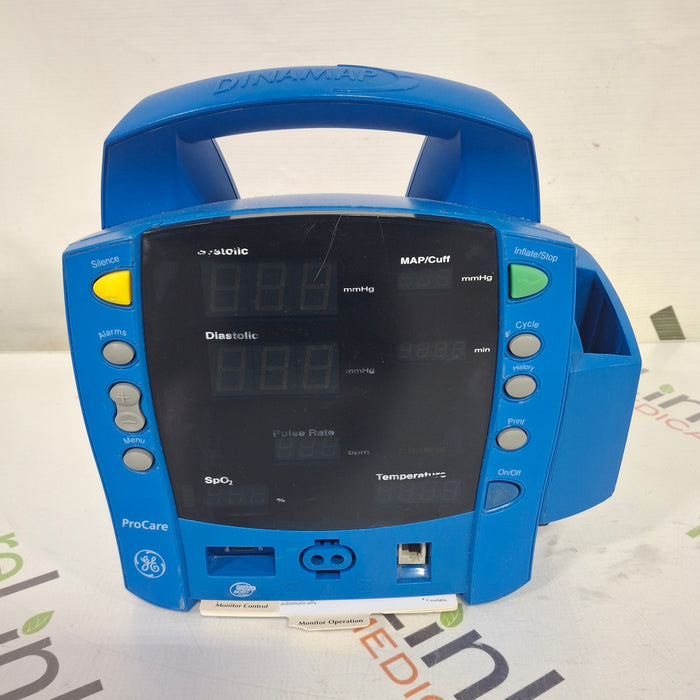 GE Healthcare Dinamap ProCare 400 Patient Monitor