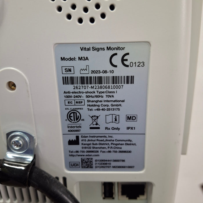 Edan M3A Vital Signs Monitor