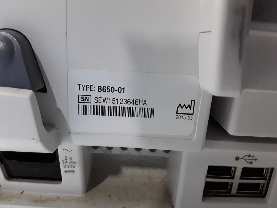 GE Healthcare Carescape B650 Patient Monitor
