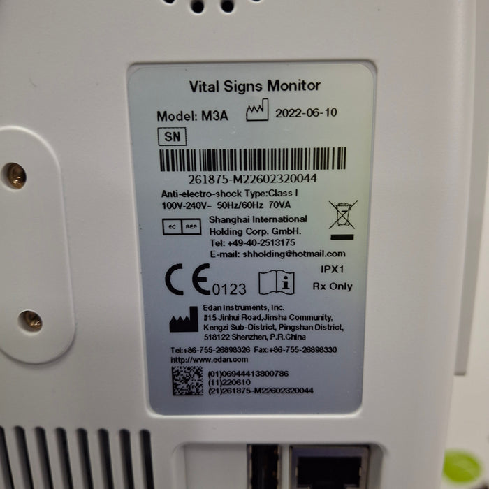 Edan M3A Vital Signs Monitor