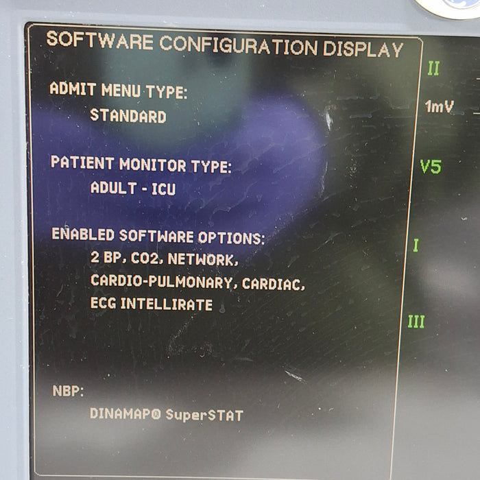 GE Healthcare Dash 5000 - GE/Nellcor SpO2 Patient Monitor