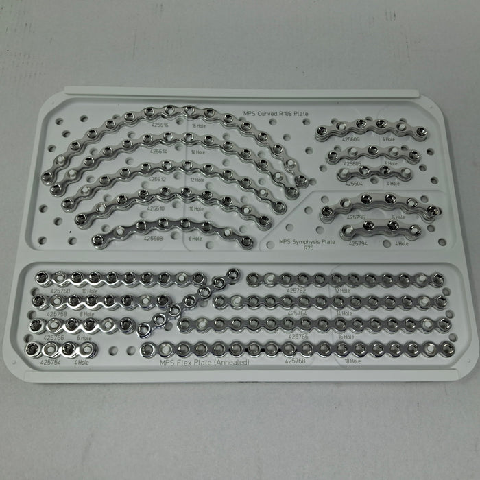 Stryker 901681 Matta Pelvic System Implant Case Plates